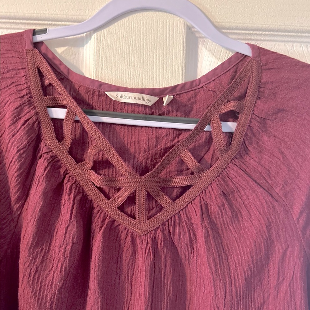 Soft Surroundings Mahdia tunic size medium - Picture 6 of 10